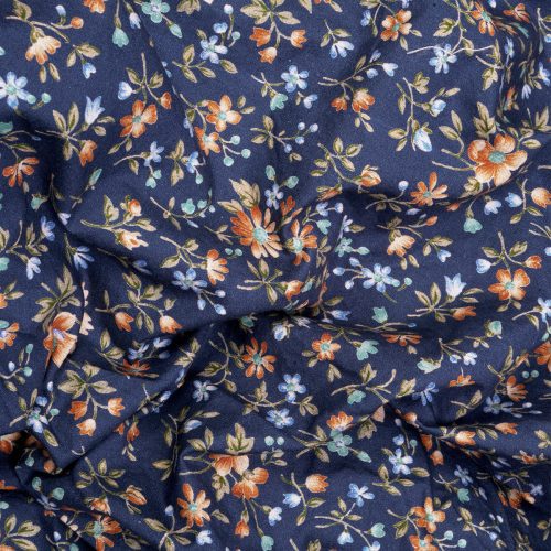 0064 PigletinBed CottageFloral CottonBedding Navy Detail2 aa634fcb 4eea 420b b0be 502d0df373f6