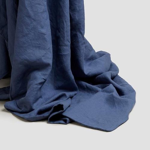 Blueberry Linen Duvet Cover Draped Detail Piglet in Bed 260d141c 1a50 4275 bf12 36d332e96b8f