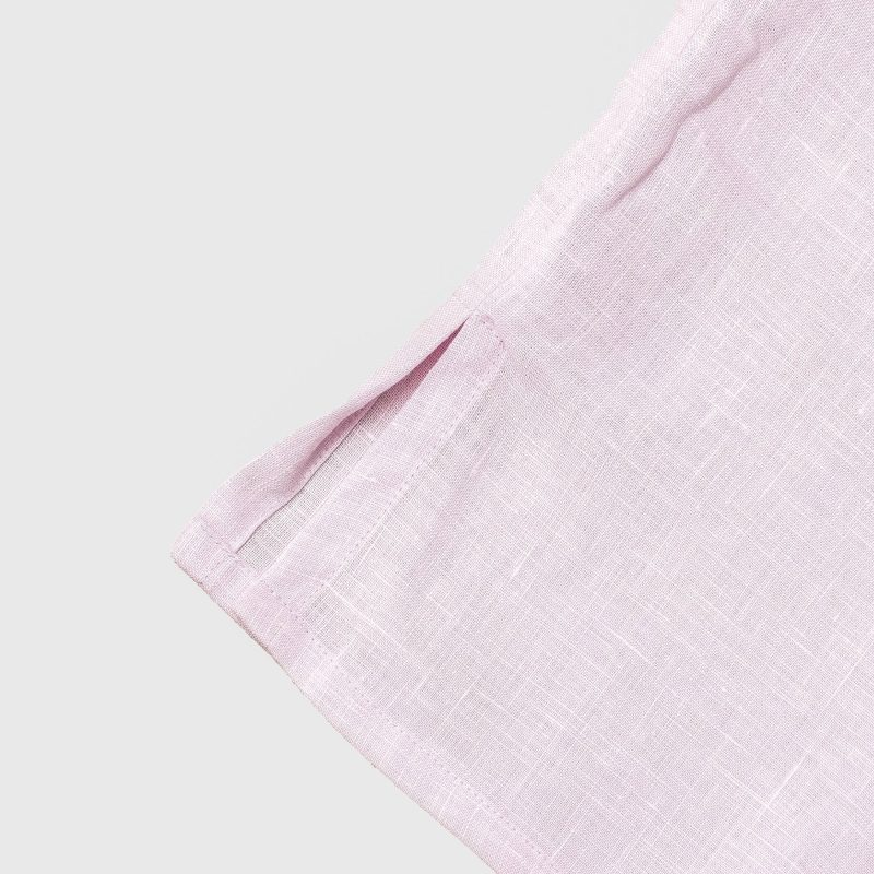 Blush Pink Night Dress Hem Detail Piglet in Bed