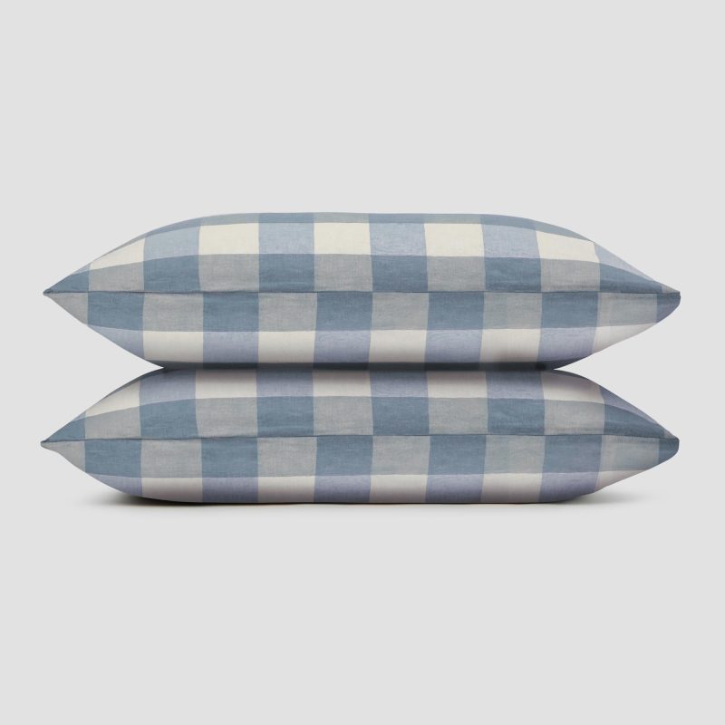 EMSWORTH CHECK Blueberry PILLOWCASE 08b2d4c7 f2c9 40c8 ba9b 58f0da8d771e