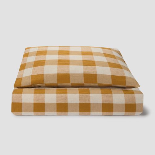 EMSWORTH CHECK RUSSET YELLOW SET