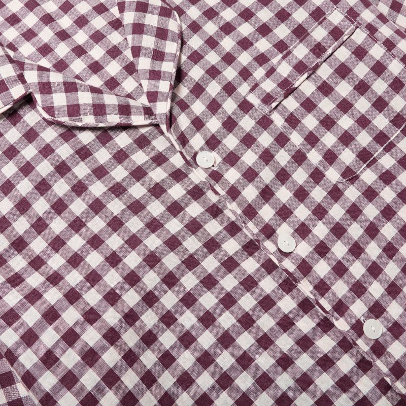 GINGHAM BERRY PYJAMA TOP 2 8ecad897 b29b 4a93 a940 121690f5c664