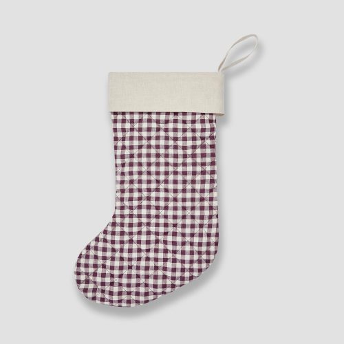 GINGHAM BERRY STOCKINGS 1