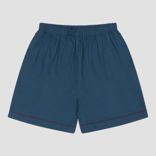 GREYBGPigletinBed Men sLinenTencelPJ MarineBlue Shorts