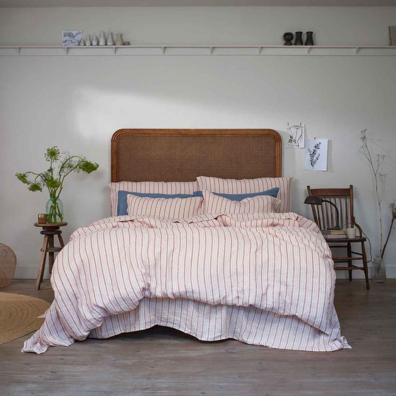 Piglet In Bed Linen Bedding Mineral Red Ticking Stripe 1300x1300 Web 1 c540e912 3d8e 4eae 8be0 160efd336fb8