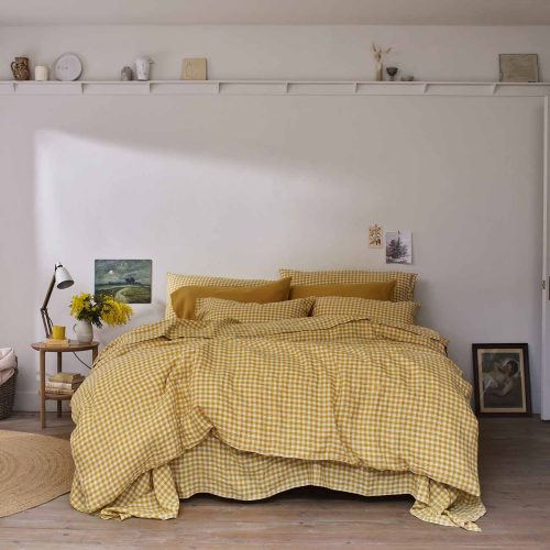 Piglet in Bed Linen Bedding Honey Gingham 2 e8713b79 8024 46db a1e9 9d133e179169