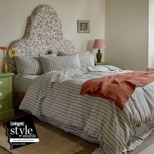 Piglet in Bed Linen Cotton Bedding Duvet Cover Thyme Somerley Lifestyle 2 living etc