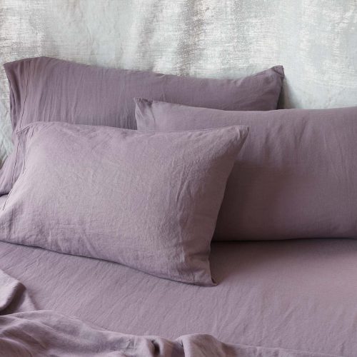 Piglet in Bed Linen Pillowcases Elderberry Lifestyle 1