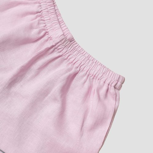 Piglet in Bed Linen Pyjama Shorts Blush Pink 1300x1300 3