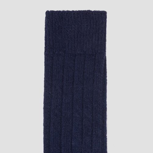 PigletinBed AlpacaBedSocks Navy Detail