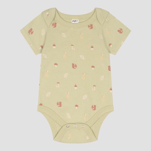 PigletinBed BabyShortSleeveBodysuit Chalk 04a24104 b2ce 43ff bca5 a22c3483def7