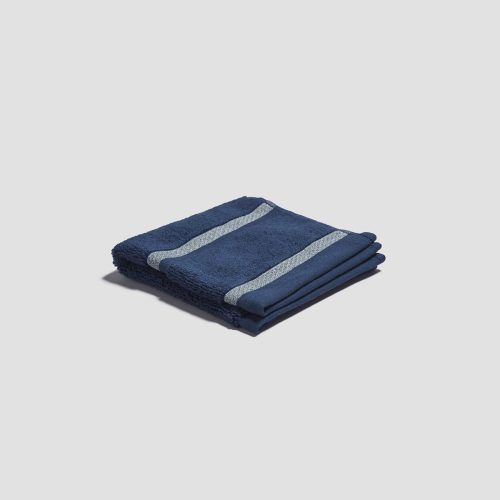 PigletinBed BathroomCollection FaceCloth MoonlitBlue 1 greyBG