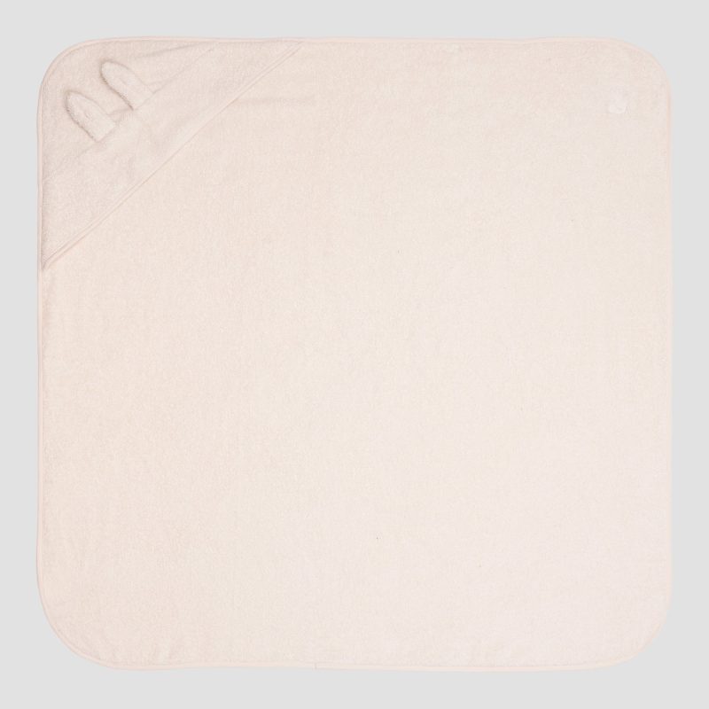 PigletinBed KidsHoodedTowel Chalk