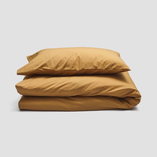 PigletinBed KidsPlainCottonBedding CotSet Butterscotch 2 GreyBG