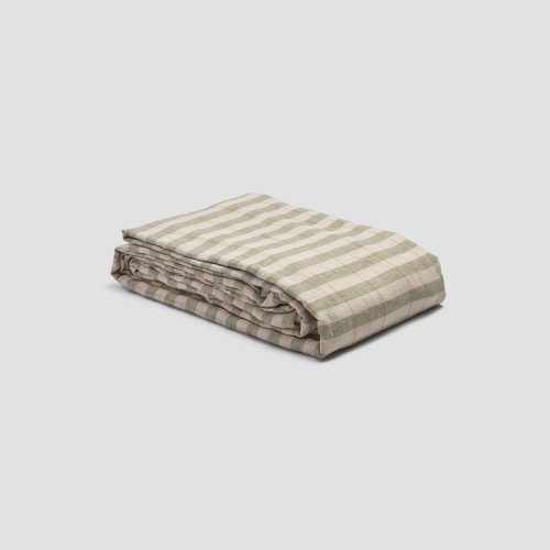 PigletinBed LinenDuvetCover PearCheckStripe 1 greyBG 06c87716 1833 4174 a869 7499dea81820