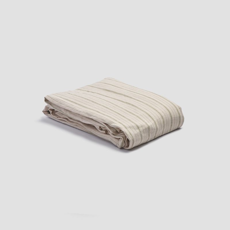 PigletinBed LinenDuvetCover PearTickingStripe 1 greyBG f119274f 9b3e 46aa 9eaa dcaad77e35f0