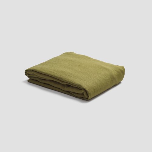 PigletinBed LinenFittedSheet BotanicalGreen 1 GreyBG cbb54839 020a 4d94 96e3 201eff26eaf2