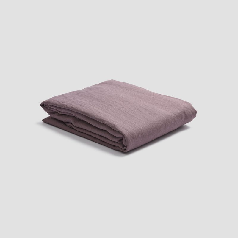 PigletinBed LinenFlatSheet Elderberry 1 GreyBG a1160f15 8a26 4c01 b88c 53ebaf35340e