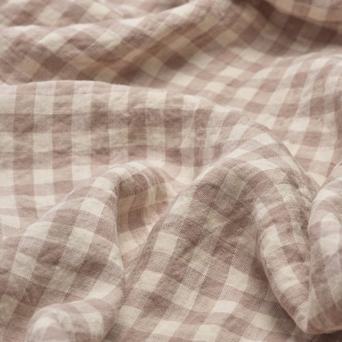 PigletinBed LinenFlatSheet MushroomGingham 2 e2b6dce1 8924 4700 9211 e7f0cc2fcf29