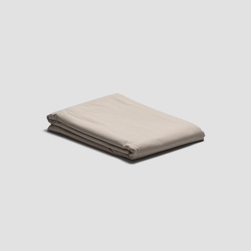 PigletinBed LinenFlatSheet Parchment 1 GreyBG 1