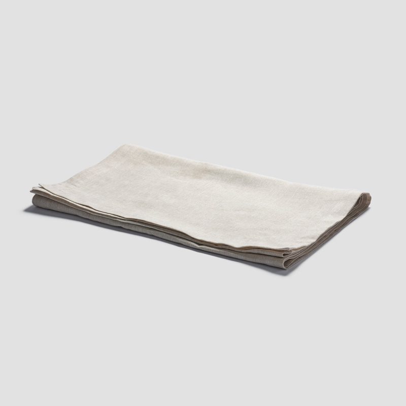 PigletinBed LinenRunner Oatmeal greyBG