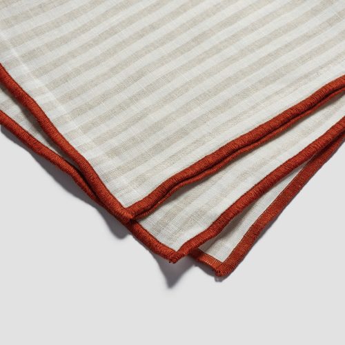 PigletinBed LinenTablewareDetails OatmealStripe greyBG