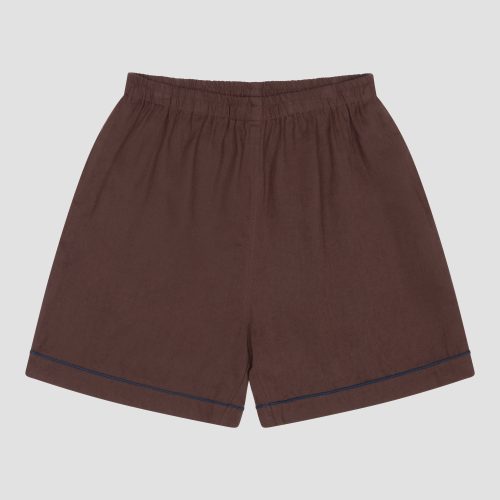 PigletinBed Men sLinenTencelPJ ConkerBrown Shorts 4f2cdf47 0321 434f 9654 ce65a166b239