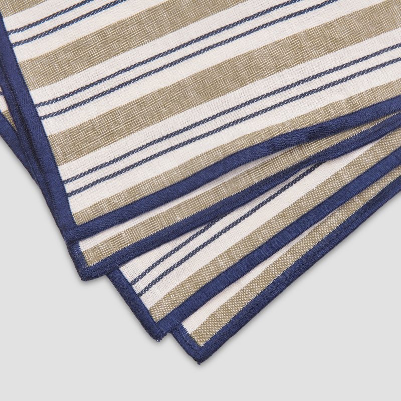 PigletinBed Napkins ThymeSomerleyStripe Detail