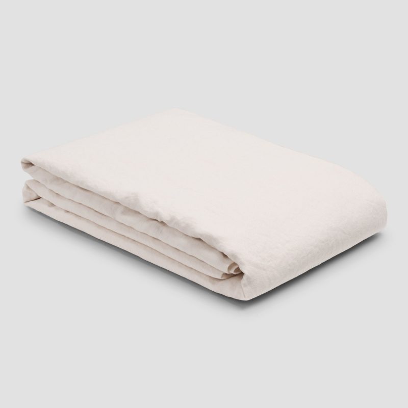 PigletinBed PlainLinen Blonde FlatSheet RT1