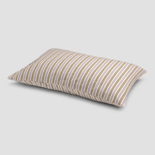 PigletinBed SommerleyStripeLinen CottonBedding Thyme Pillow