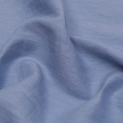 PigletinBed TencelLinenNightDress WaveBlue Detailcopy