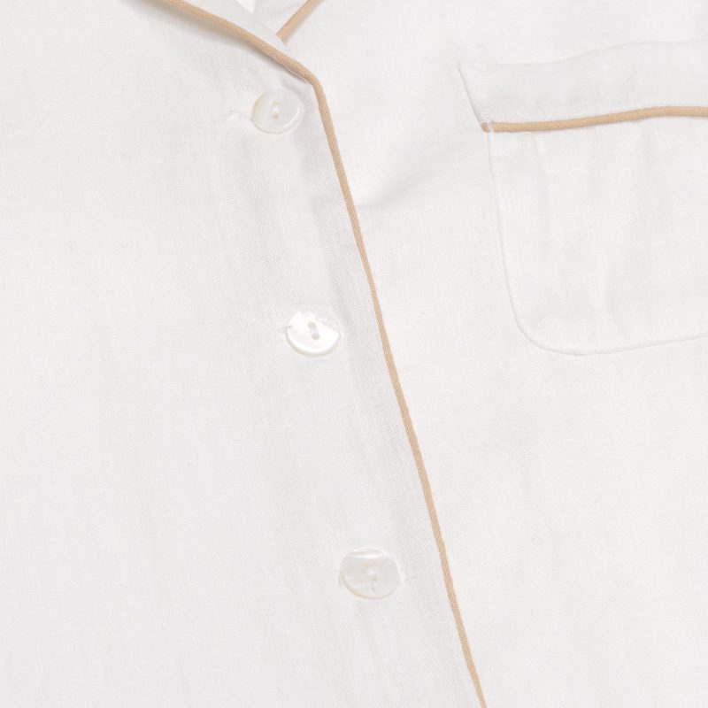 PigletinBed TencelLinenNightShirt Pearl Detailcopy