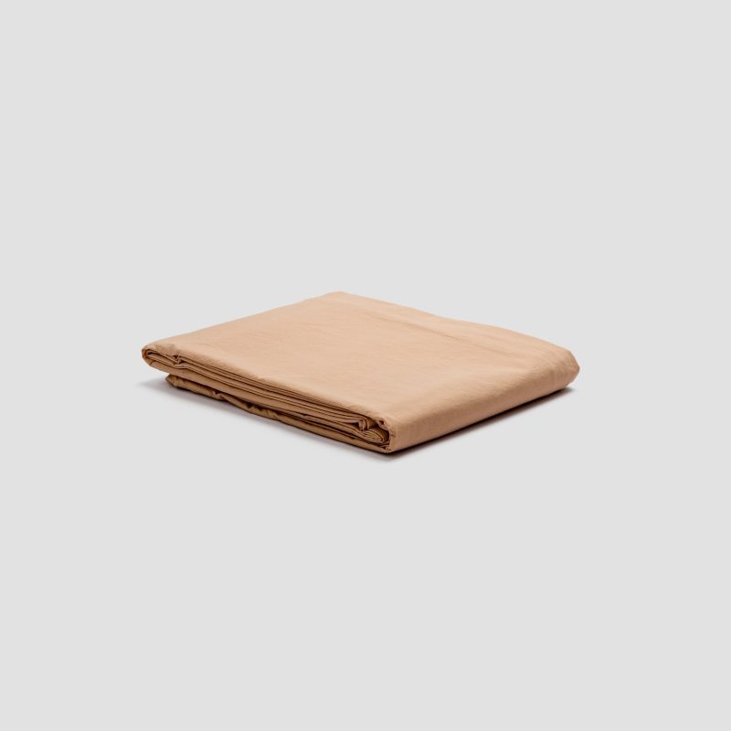 PigletinBed WashedCotton FlatSheet CafeauLait 1 greyBG a2d9986c f381 4eb1 bdd8 15034e4eaafd