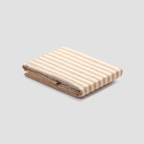 PigletinBed WashedCottonDuvetCover OchreSeersuckerStripe 1 greyBG 0d9799e6 11c8 4c2d ada9 4bd99b64f2c0