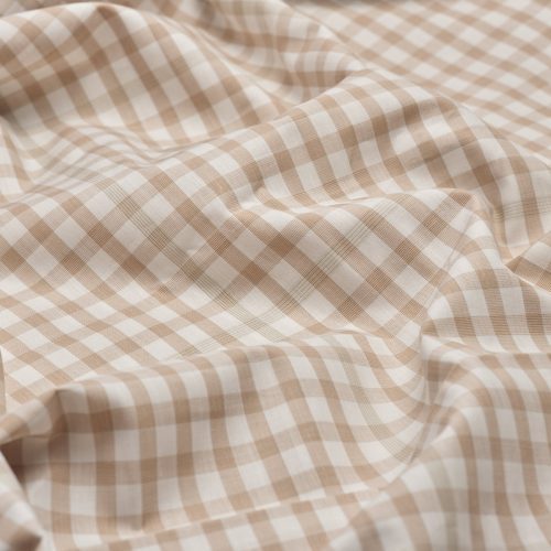 PigletinBed WashedCottonFlatSheet CafeAuLaitGingham 2 af8a5f7a 42fb 445c b2e1 2b0bcd85a409