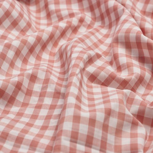 PigletinBed WashedCottonFlatSheet RedDuneGingham 2 a27ab5e9 22ec 464e aa3a 18938af590b8