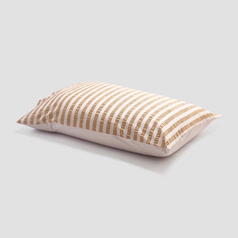 PigletinBed WashedCottonPillowcase OchreSeersuckerStripe e5c46f8d faca 4bc3 be9f 45a6f506c5c5