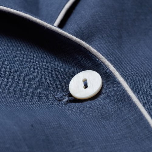 blueberry pyjama shirt detail2