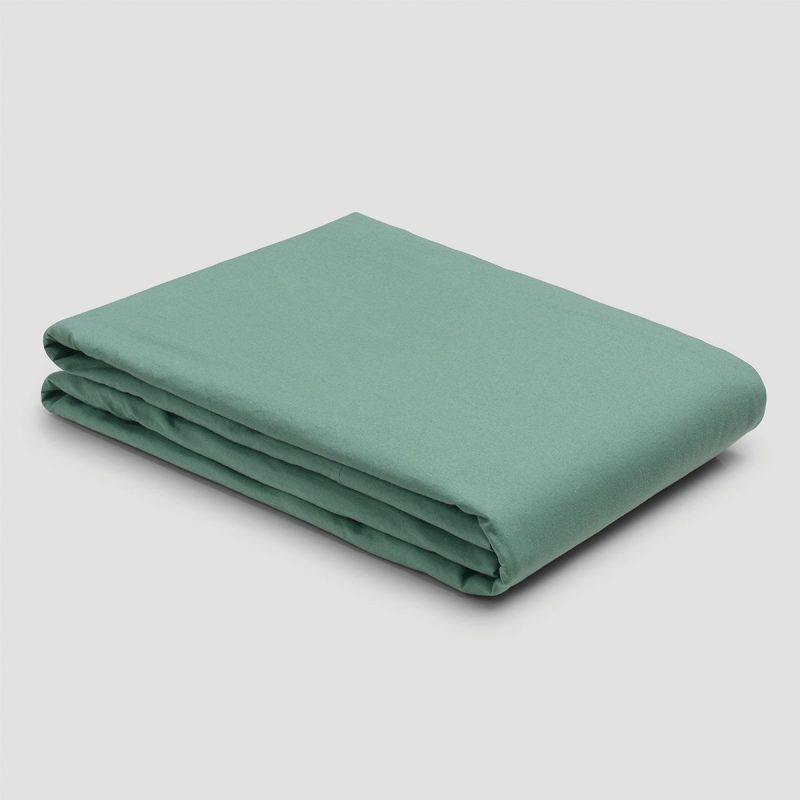 web 0003 PigletinBed CottonBedding FadedJade FlatSheet