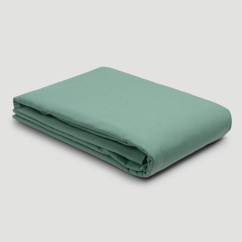 web 0005 PigletinBed CottonBedding FadedJade DuvetCover